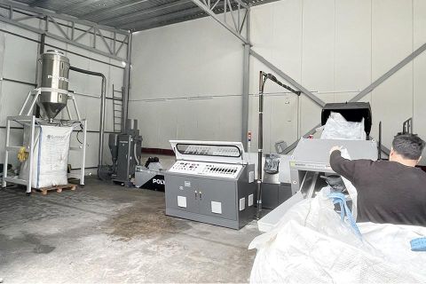 Turkish Bag Producer Achieves Efficient Waste Management in Its Factory with POLYSTAR Pelletizer